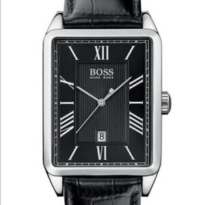 Hugo Boss leather watch